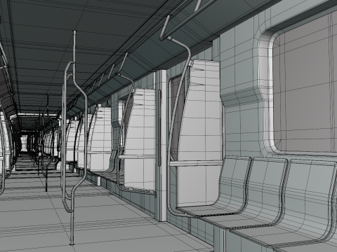Sofia metro station 3D 模型