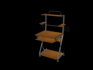 computer desk Modelo 3D