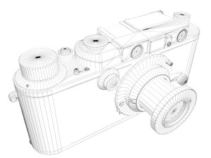 leica iii 3D 模型