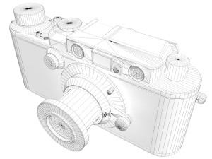 leica iii 3D 模型
