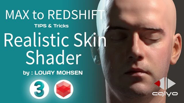 sombreador de piel realista usando corrimiento al rojo y 3d max 