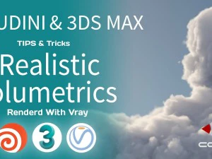 rendering realistic volumetrics with houdini 3ds max 3D Tutorials