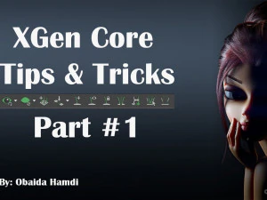 Maya XGen Core Tips Tricks 3D Tutorials