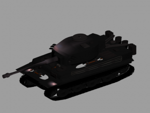 tiger tank 3D 모델