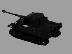 tiger tank 3D Model