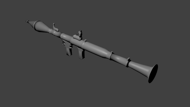 rpg Modello 3D .c4d .max .obj .3ds .fbx .stl .blend 