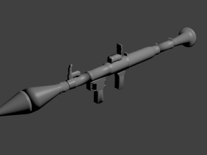 rpg Modello 3D