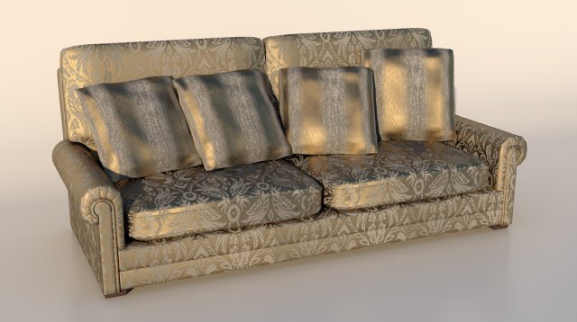parker knoll canterbury Modèle 3D .c4d .max .obj .3ds .fbx .stl .blend 