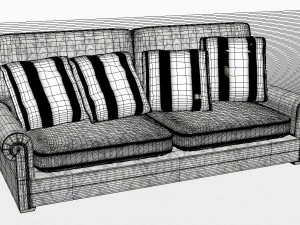 parker knoll canterbury 3D Model