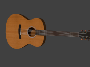 classic guitar 3D Model