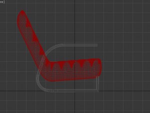 modern chair 3D 模型