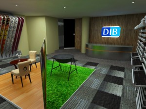 local comercial 3D 模型