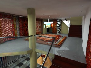 local comercial 3D 模型