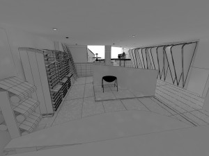 local comercial 3D 模型
