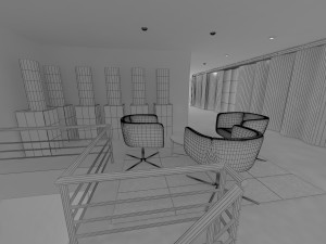 local comercial 3D 模型