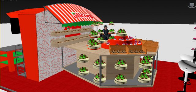bakery fair 3D Modell .c4d .max .obj .3ds .fbx .stl .blend