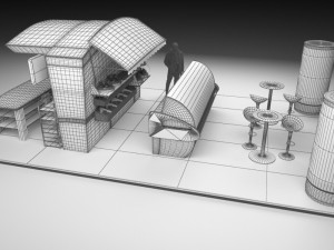 bakery fair 3D Modell