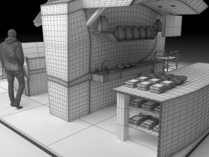 bakery fair 3D Modell