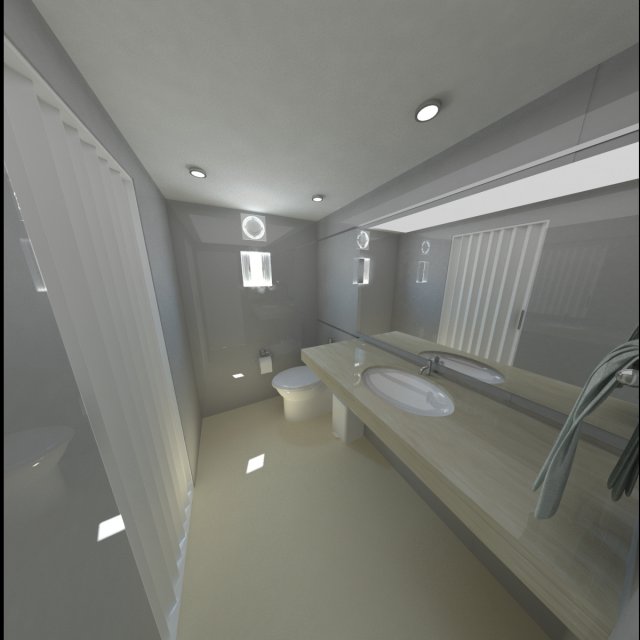 bathroom 3D Модель .c4d .max .obj .3ds .fbx .stl .blend 