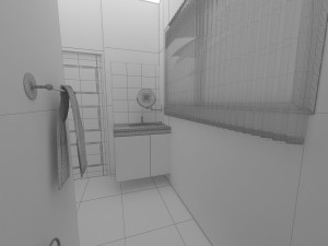bathroom home 3D Model