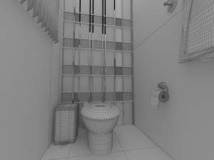 bathroom home 3D Model