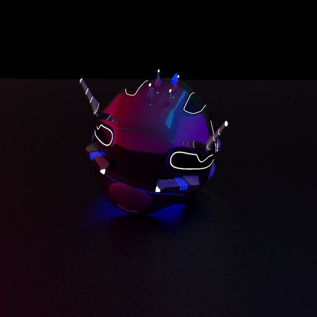 futuristic helmet 3D Model .c4d .max .obj .3ds .fbx .stl .blend 
