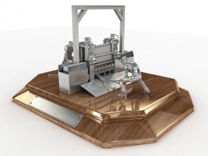 steel sculpture 3D Model