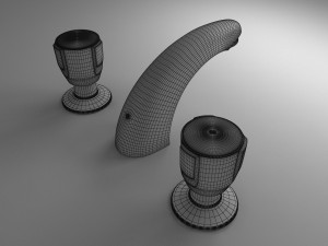 bathroom taps Modello 3D