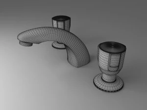 bathroom taps 3D Model
