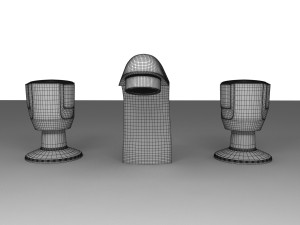bathroom taps Modello 3D