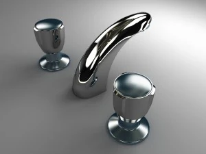 bathroom taps 3D Model