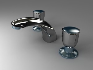 bathroom taps Modello 3D