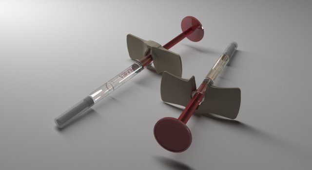 syringe 3D Модель .c4d .max .obj .3ds .fbx .stl .blend 
