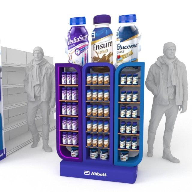 product display store 3D Model .c4d .max .obj .3ds .fbx .stl .blend 