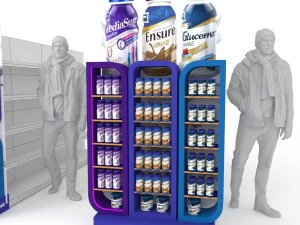 उत्पाद प्रदर्शन स्टोर 3D मॉडल