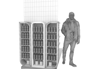 product display store 3D Model