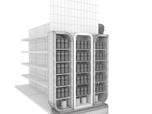 product display store 3D Model