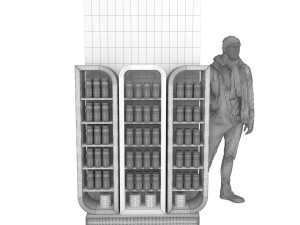 product display store 3D Model