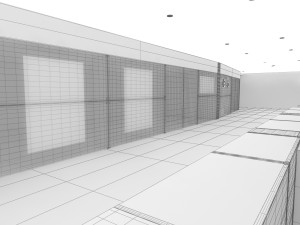 commercial area Modelo 3D