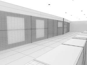 commercial area 3D Model
