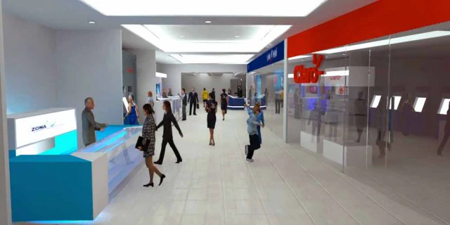 commercial area 3D Model .c4d .max .obj .3ds .fbx .stl .blend 