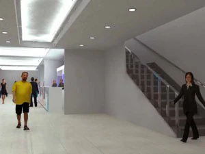 commercial area 3D Model