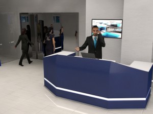 commercial area Modelo 3D