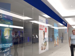 commercial area Modelo 3D