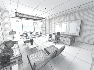 business office 3D Model