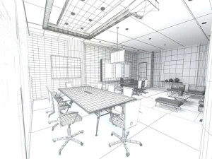 business office 3D Model