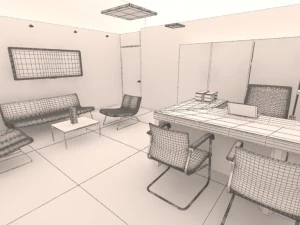 office 3D Model