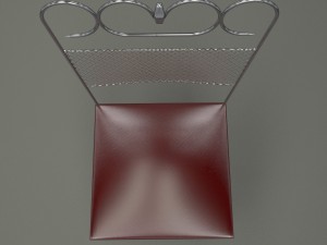 steel chair 3D 모델