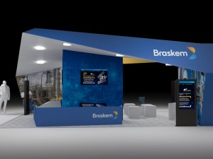 exhibitor for fair 3Dモデル