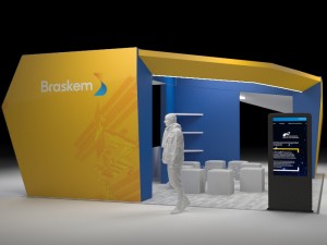 exhibitor for fair Model 3D
